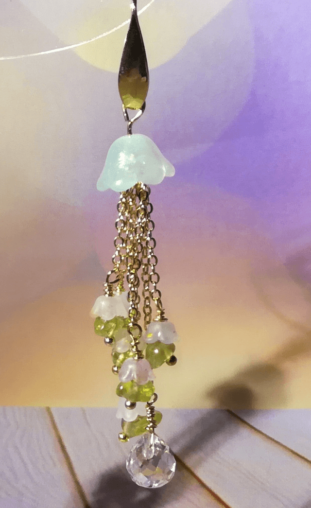 Boucles d'oreille péridot