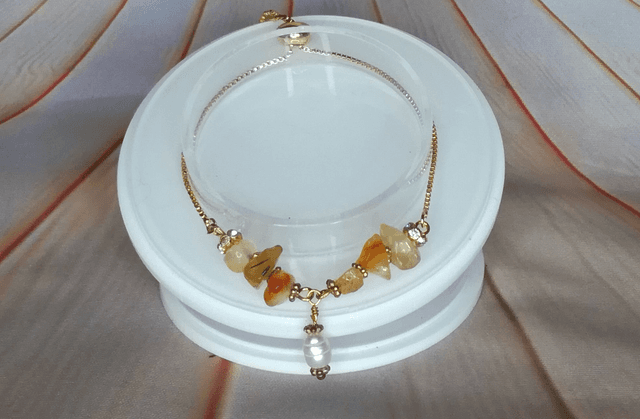 Bracelets agate et perle d&#039;eau douce