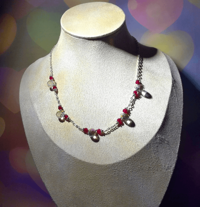 Collier argenté