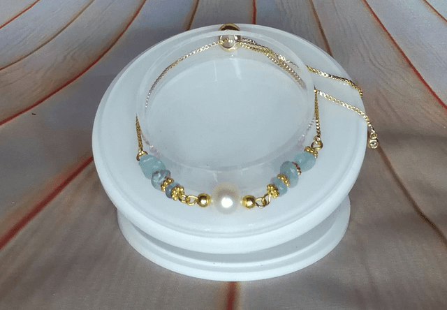 Bracelet perle d&#039;eau douce
