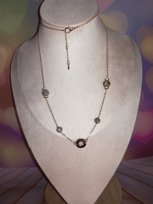 Collier trèfle
